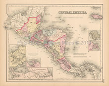 Jim West Central America Maps